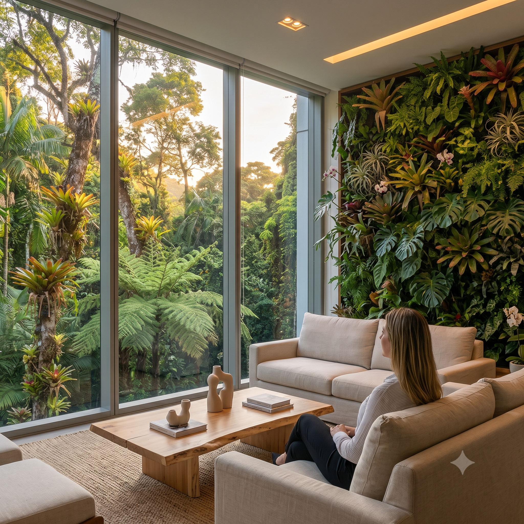 Oásis Particular: O Design Biofílico Redefine o Conceito de Morar Bem